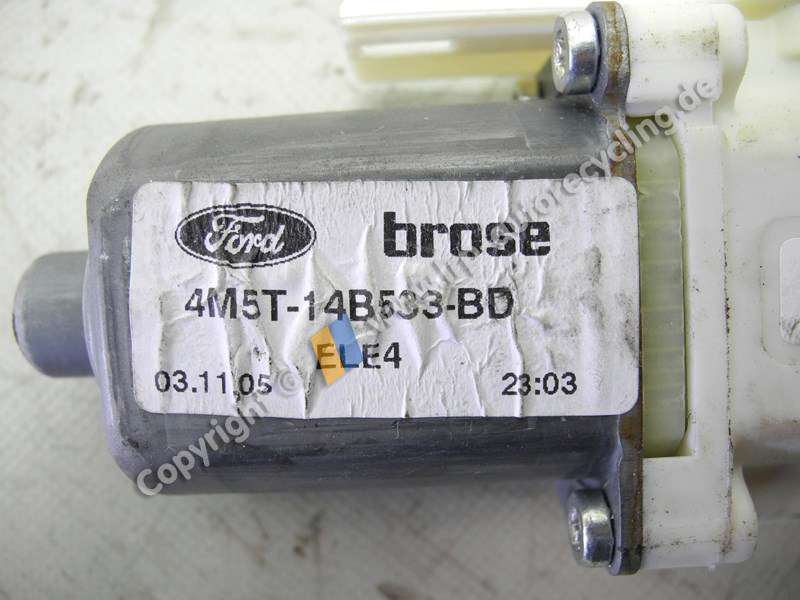 Ford Focus DA3 4-türig Bj.2006 original Motor Fensterheber 4M5T14B533BD vorn rechts